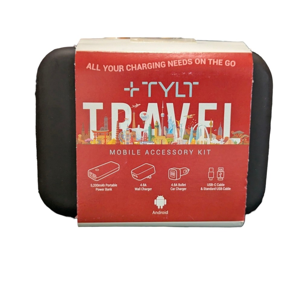 N6.N Tylt Travel Kit Rechargeable‎ Battery Chargers Cables NEW High Quality
